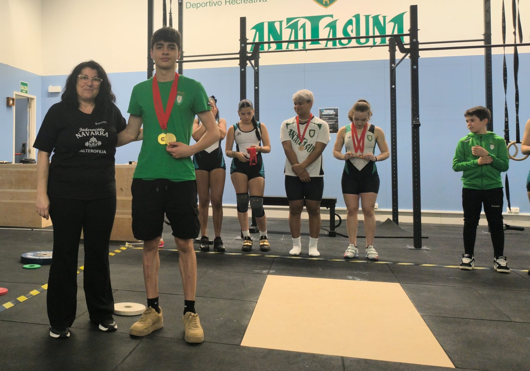 Mayoría de récords femeninos en los Campeonatos de Halterofilia del 3 de mayo en Anaitasuna